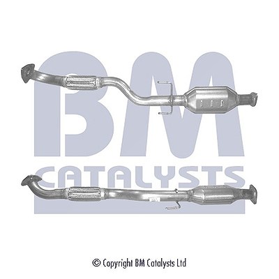 Bm Catalysts Katalysator inkl. Montagesatz [Hersteller-Nr. BM91228H] für Hyundai von BM CATALYSTS