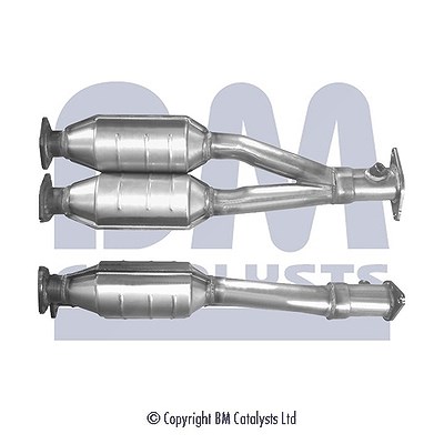 Bm Catalysts Katalysator inkl. Montagesatz [Hersteller-Nr. BM91235H] für Seat von BM CATALYSTS