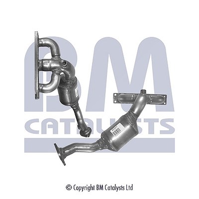 Bm Catalysts Katalysator inkl. Montagesatz [Hersteller-Nr. BM91351H] für BMW von BM CATALYSTS