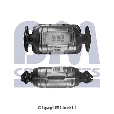 Bm Catalysts Katalysator inkl. Montagesatz [Hersteller-Nr. BM91369H] für Kia von BM CATALYSTS