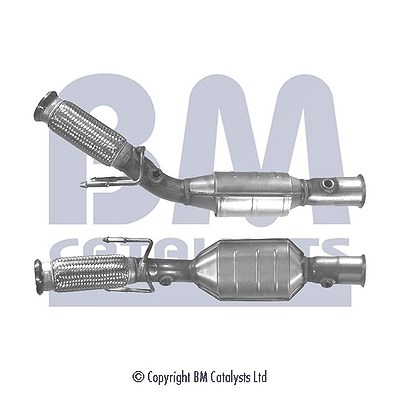 Bm Catalysts Katalysator inkl. Montagesatz [Hersteller-Nr. BM91484H] für Citroën, Peugeot von BM CATALYSTS