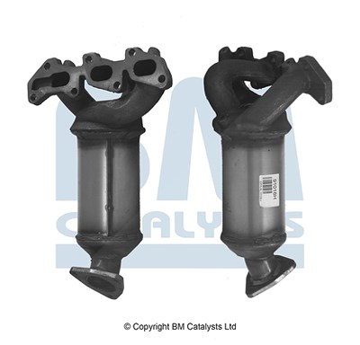 Bm Catalysts Katalysator mit Anbauteilen [Hersteller-Nr. BM91018H] für Opel von BM CATALYSTS