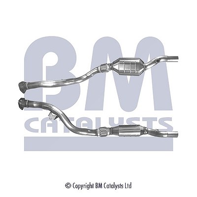 Bm Catalysts Katalysator mit Anbauteilen links [Hersteller-Nr. BM90689H] für Audi von BM CATALYSTS
