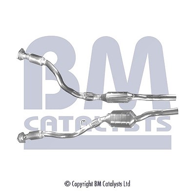 Bm Catalysts Katalysator mit Anbauteilen links [Hersteller-Nr. BM91073H] für Audi, Skoda, VW von BM CATALYSTS