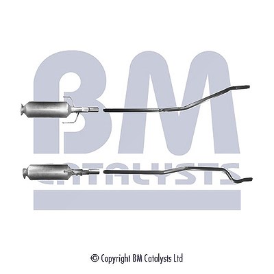 Bm Catalysts Ruß-/Partikelfilter, Abgasanlage [Hersteller-Nr. BM11019] für Opel von BM CATALYSTS