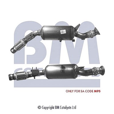 Bm Catalysts Ruß-/Partikelfilter, Abgasanlage [Hersteller-Nr. BM11461H] für Mercedes-Benz von BM CATALYSTS