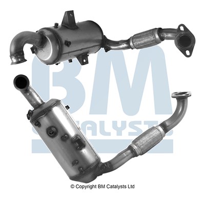 Bm Catalysts Ruß-/Partikelfilter, Abgasanlage [Hersteller-Nr. BM11617H] für Ford, Volvo von BM CATALYSTS