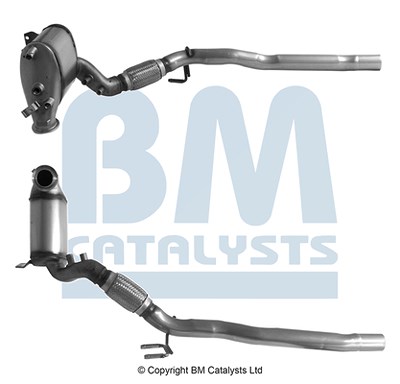 Bm Catalysts Ruß-/Partikelfilter, Abgasanlage [Hersteller-Nr. BM11640] für VW von BM CATALYSTS