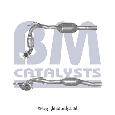 Bm Catalysts Katalysator mit Anbauteilen [Hersteller-Nr. BM80135H] für Seat, Skoda, VW von BM CATALYSTS