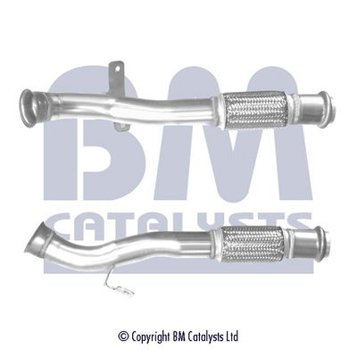 Abgasrohr vorne BM BM50433 von BM