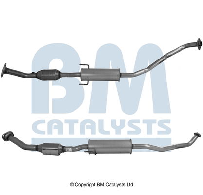 Katalysator hinten BM BM91604H von BM