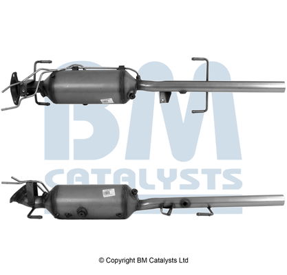 Ruß-/Partikelfilter, Abgasanlage BM BM11015H von BM