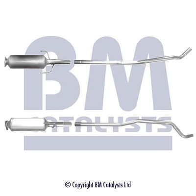 Ruß-/Partikelfilter, Abgasanlage BM BM11020 von BM