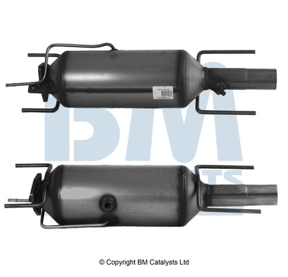 Ruß-/Partikelfilter, Abgasanlage BM BM11027H von BM