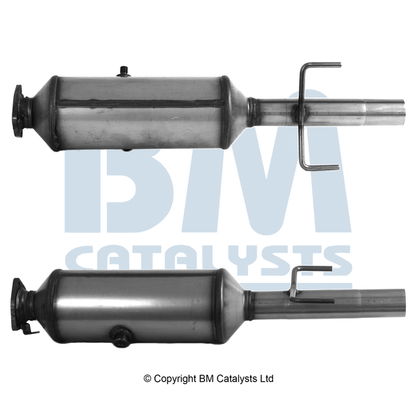 Ruß-/Partikelfilter, Abgasanlage BM BM11036HP von BM