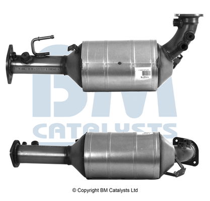 Ruß-/Partikelfilter, Abgasanlage BM BM11074 von BM