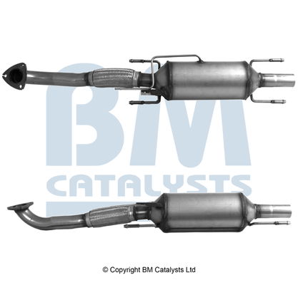 Ruß-/Partikelfilter, Abgasanlage BM BM11097HP von BM