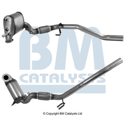 Ruß-/Partikelfilter, Abgasanlage BM BM11118P von BM