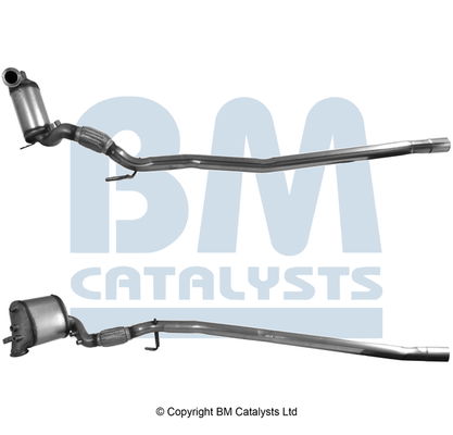 Ruß-/Partikelfilter, Abgasanlage BM BM11143P von BM