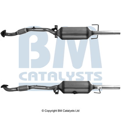 Ruß-/Partikelfilter, Abgasanlage BM BM11154H von BM