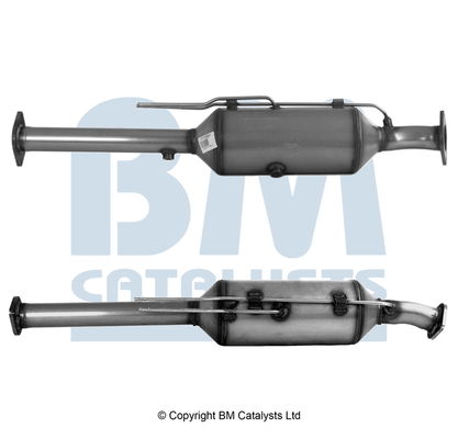 Ruß-/Partikelfilter, Abgasanlage BM BM11156H von BM