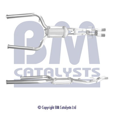 Ruß-/Partikelfilter, Abgasanlage BM BM11222P von BM