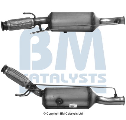 Ruß-/Partikelfilter, Abgasanlage BM BM11235HP von BM