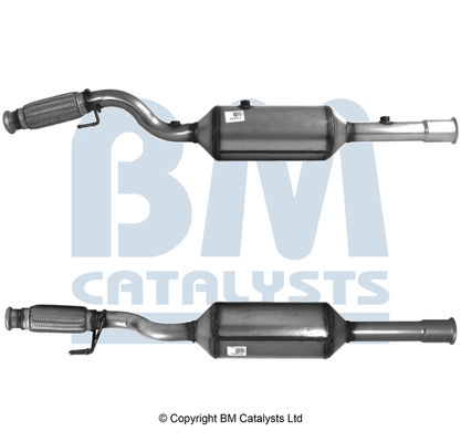 Ruß-/Partikelfilter, Abgasanlage BM BM11247H von BM