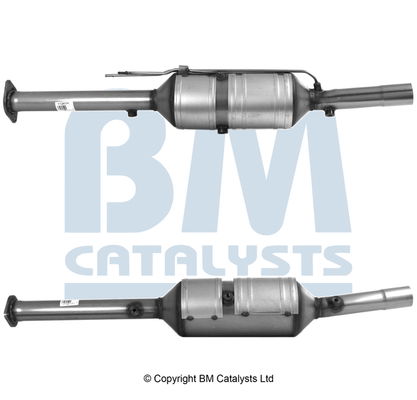 Ruß-/Partikelfilter, Abgasanlage hinten BM BM11241H von BM