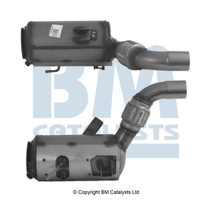 Ruß-/Partikelfilter, Abgasanlage vorne BM BM11040H von BM