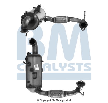 Ruß-/Partikelfilter, Abgasanlage vorne BM BM11244H von BM