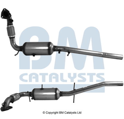 Ruß-/Partikelfilter, Abgasanlage vorne BM BM11259H von BM