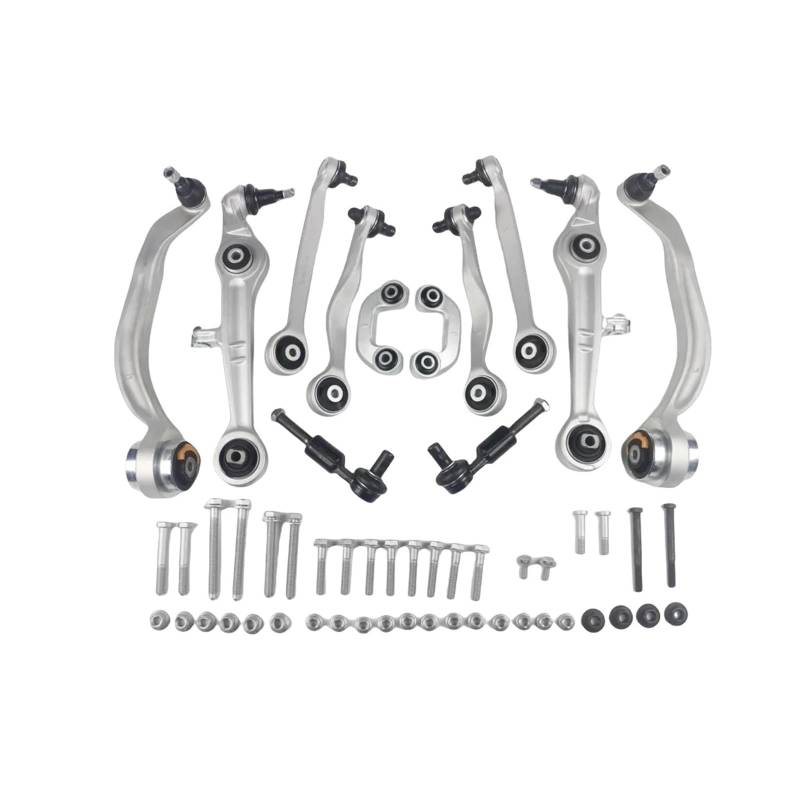 11X FIT Kompatibel for AUDI ALLROAD 2,7 T 2,5 4,2 QUERLENKER ARME Kugelgelenk Spurstange Suspension SET LH RH von BMKUUOSJ