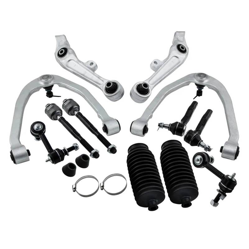 12 Stück vordere untere vordere Querlenker-Baugruppe L & R kompatibel for Infiniti G35 RWD 2003–2007 von BMKUUOSJ