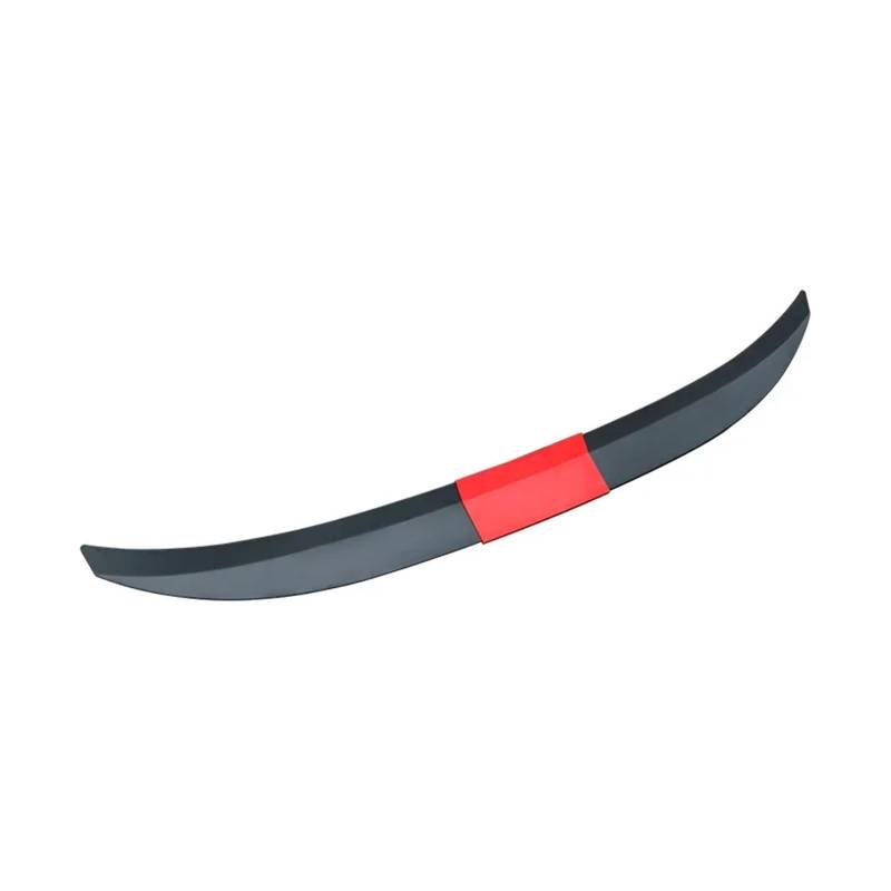 3 STÜCKE Universal Auto Spoiler ABS Kofferraum Heckspoiler Heckspoiler 115-125 cm Einstellbar for Die Meisten Auto(Black and red) von BMKUUOSJ