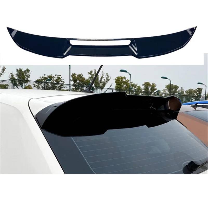 ABS-Heckdachspoiler-Flügel-Tuning Kompatibel mit VW Polo 6 MK6 2018 2019 2020 2021 GTI-Stil Auto-Heckspoilerlippe Body-Kits von BMKUUOSJ