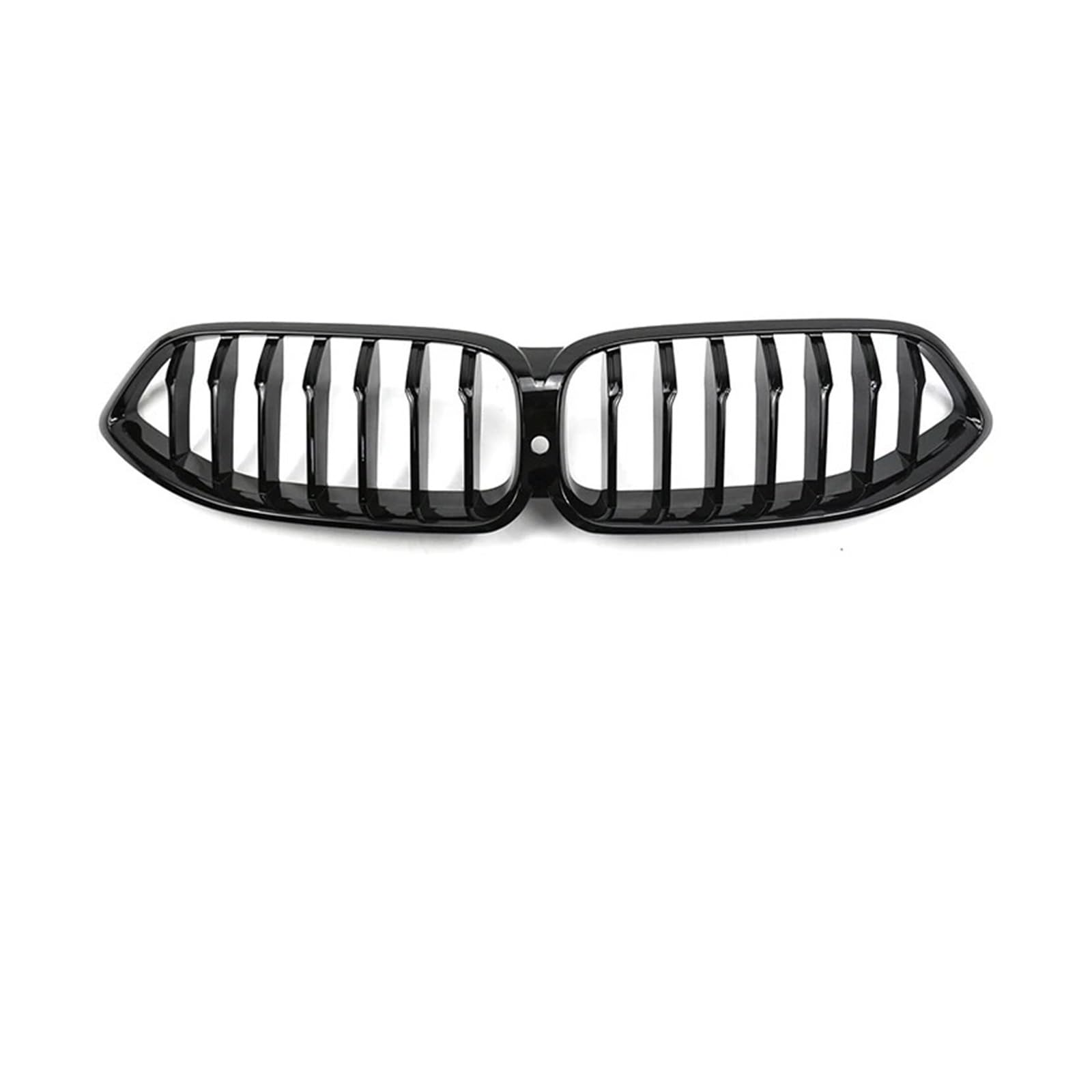 Auto Front Stoßstange Nieren Haube Grille Kompatibel for BMW 8 Serie G14 G15 G16 2018-2022 Klavier Schwarz Carbon stil Auto Zubehör(Gloss Black-I 18-22) von BMKUUOSJ