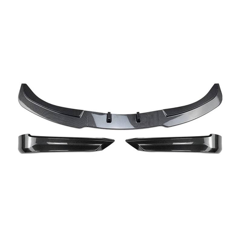 Auto Frontschürze Lip Spoiler Diffusor Splitter Body Kit Schürzen Abdeckung Schutz Trim Kompatibel for BMW 3 Serie E90 E91 320i 330i 2005-2008(Carbon Fiber Look) von BMKUUOSJ