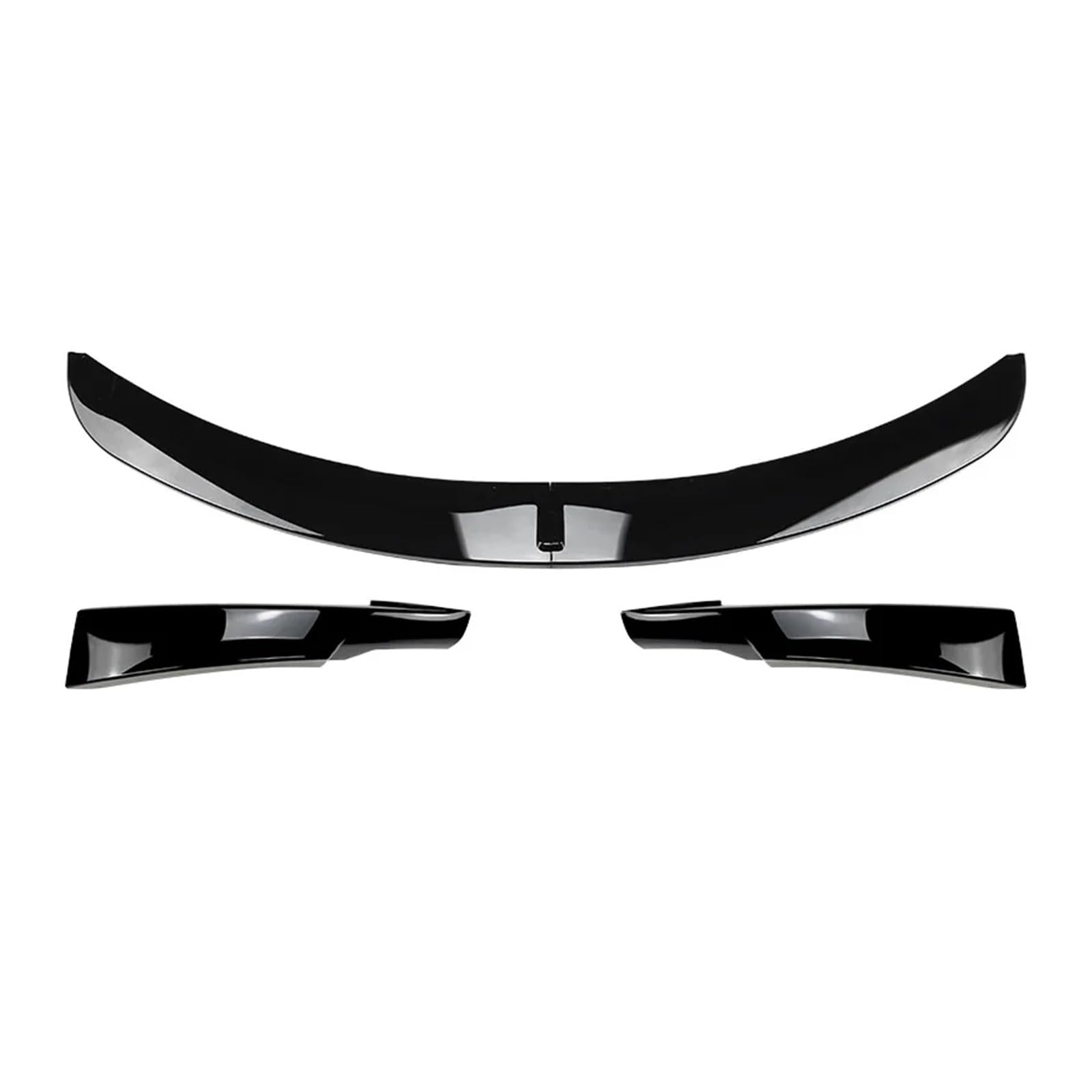 Auto Frontschürze Lip Spoiler Diffusor Splitter Body Kit Schürzen Abdeckung Schutz Trim Kompatibel for BMW 3 Serie E90 E91 LCI Sport 2009-2012(Glossy Black) von BMKUUOSJ