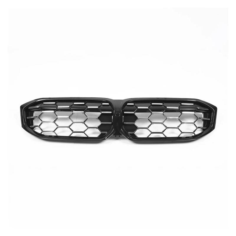 Auto Racing Grill Front Niere Kühlergrill Stoßstange Grills Kompatibel for BMW 3 Serie G20 G21 LCI 318i 330i 320d m340i M340d 2023 2024(Silver) von BMKUUOSJ