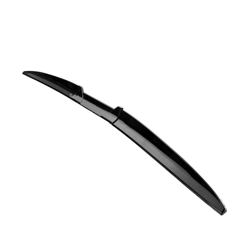 Auto Universal Dachspoiler Heckspoiler Kofferraumflügel DIY Refit Spoiler Poilerflügel Racing Kofferraumspoiler Auto Spoiler Universale(Bright Black) von BMKUUOSJ