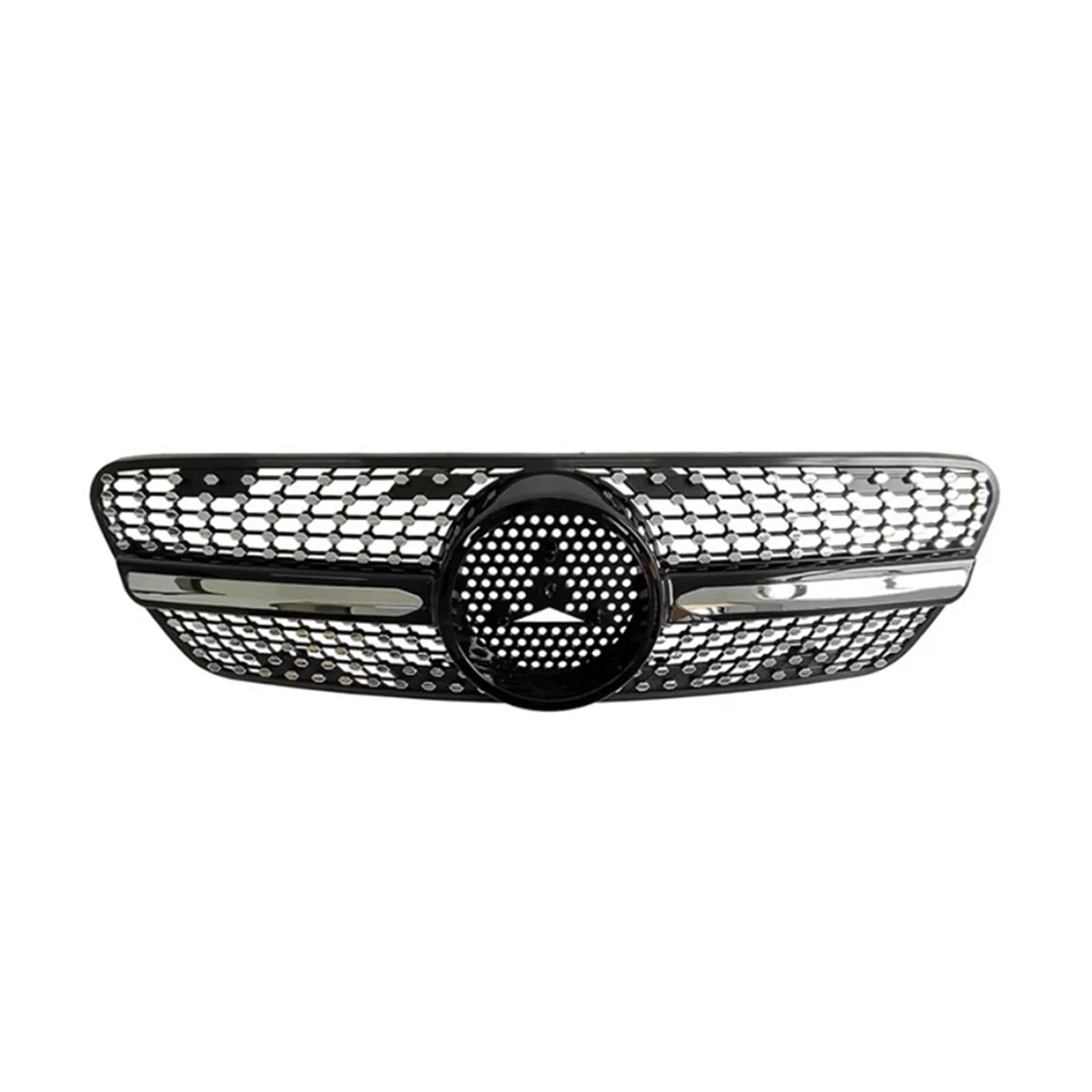 Frontgrill Grill kompatibel for Mercedes Benz W163 ML-Klasse ML320 ML350 ML500 1998–2004 Tuning-Zubehör Grills(Black) von BMKUUOSJ