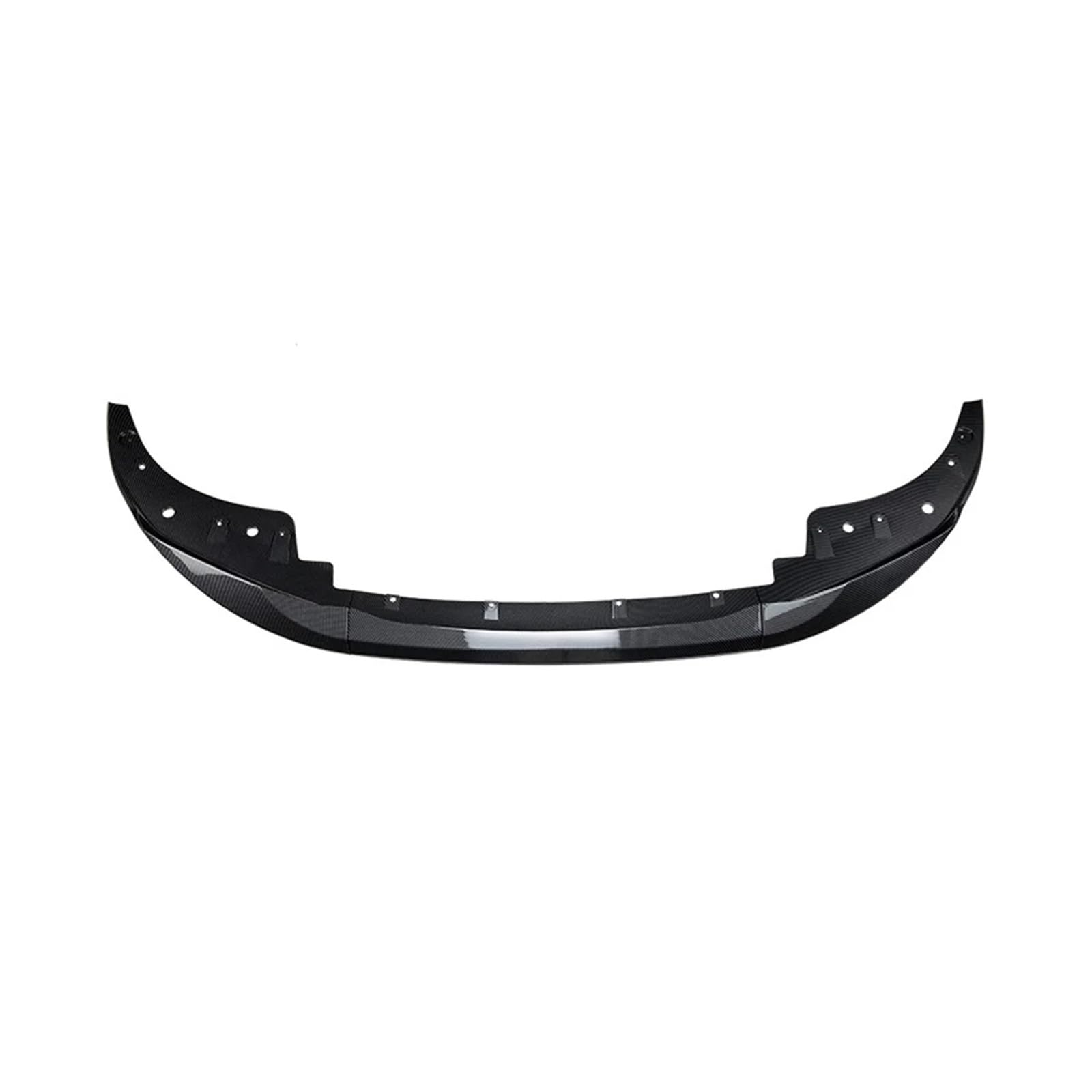 Glanzschwarz/Carbonfaser-Look, vorderer unterer Stoßfänger-Spoiler-Lippensplitter, kompatibel for BMW 4er-Serie 425i 430i G22 G23 G26 2020+(Carbon Look) von BMKUUOSJ