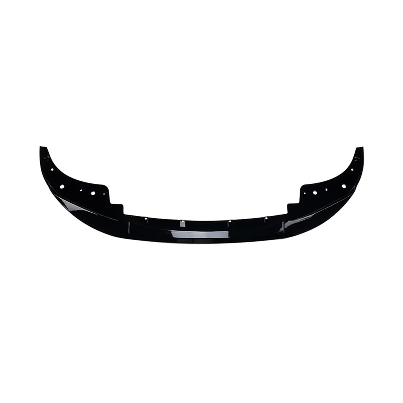 Glanzschwarz/Carbonfaser-Look, vorderer unterer Stoßfänger-Spoiler-Lippensplitter, kompatibel for BMW 4er-Serie 425i 430i G22 G23 G26 2020+(Glossy Black) von BMKUUOSJ