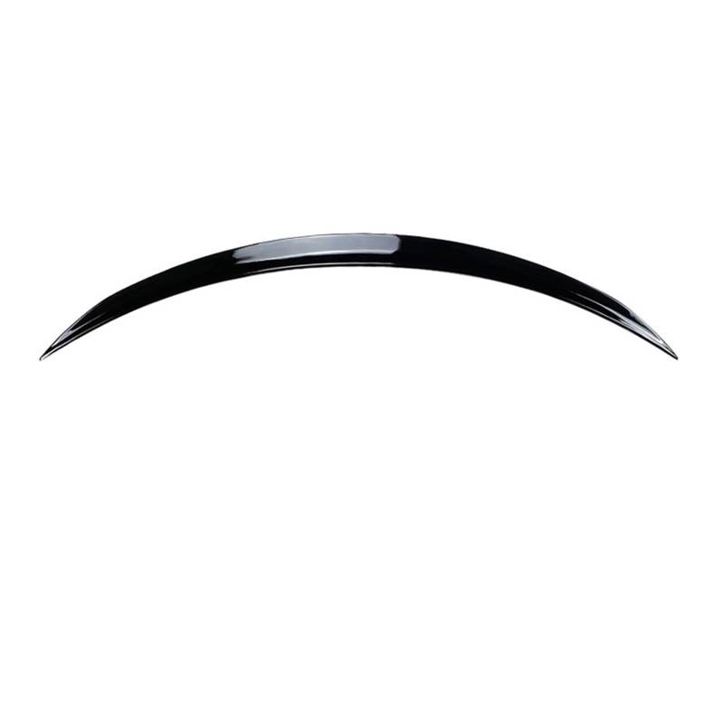 Heckflügel Fester Windspoiler Heckflügel Auto Fester Wind Zubehör Dekoration Kompatibel for Benz Coupe C205 C-Klasse 2015-2021 AMG(Gloss Black) von BMKUUOSJ