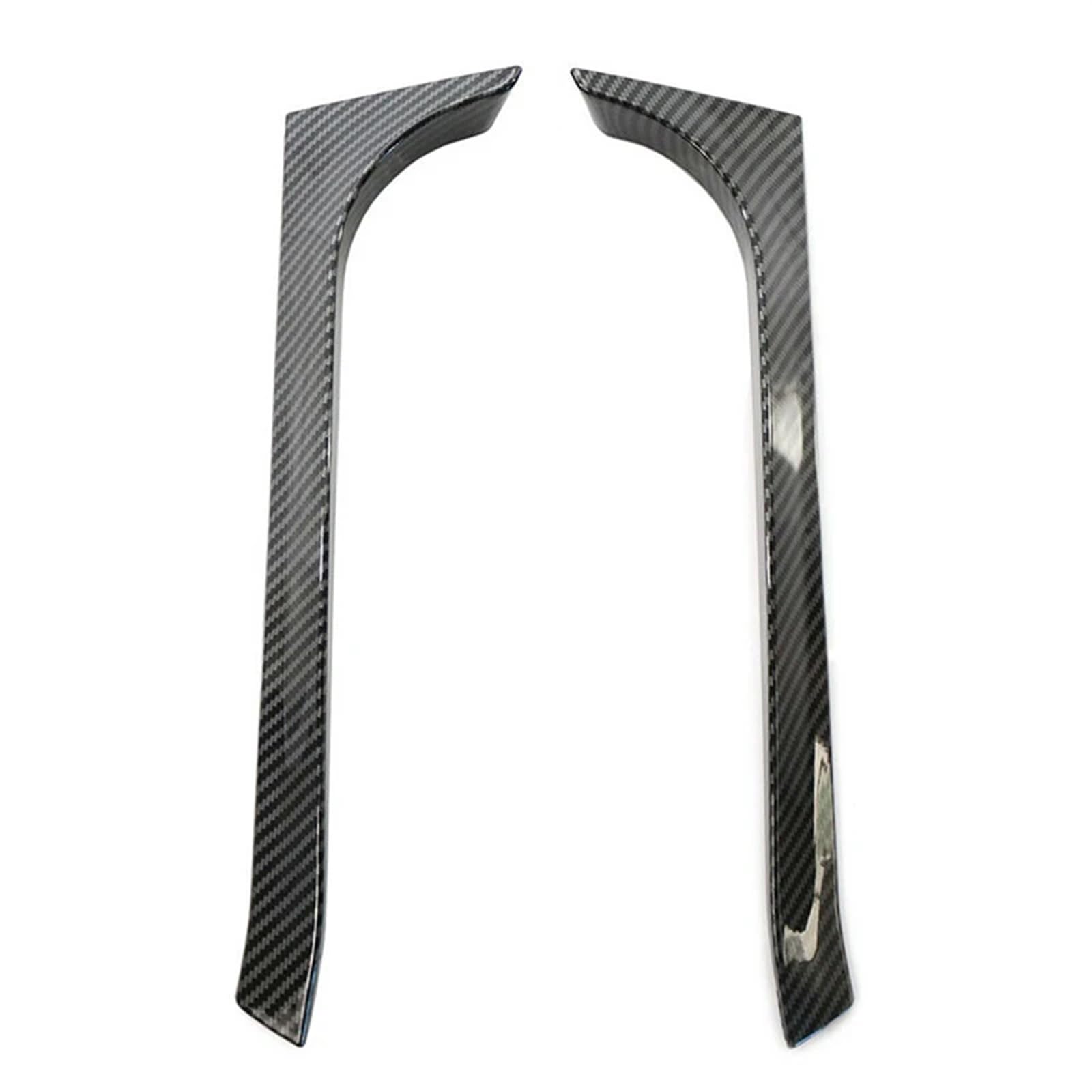 Heckscheiben-Seitenspoiler-Diffusor, Heckflosse, Flügelverkleidung, Außenteile, kompatibel mit VW Golf 6 MK6 GTI GTR GTD 2008 2009 2010 2011 2012(Carbon fiber) von BMKUUOSJ