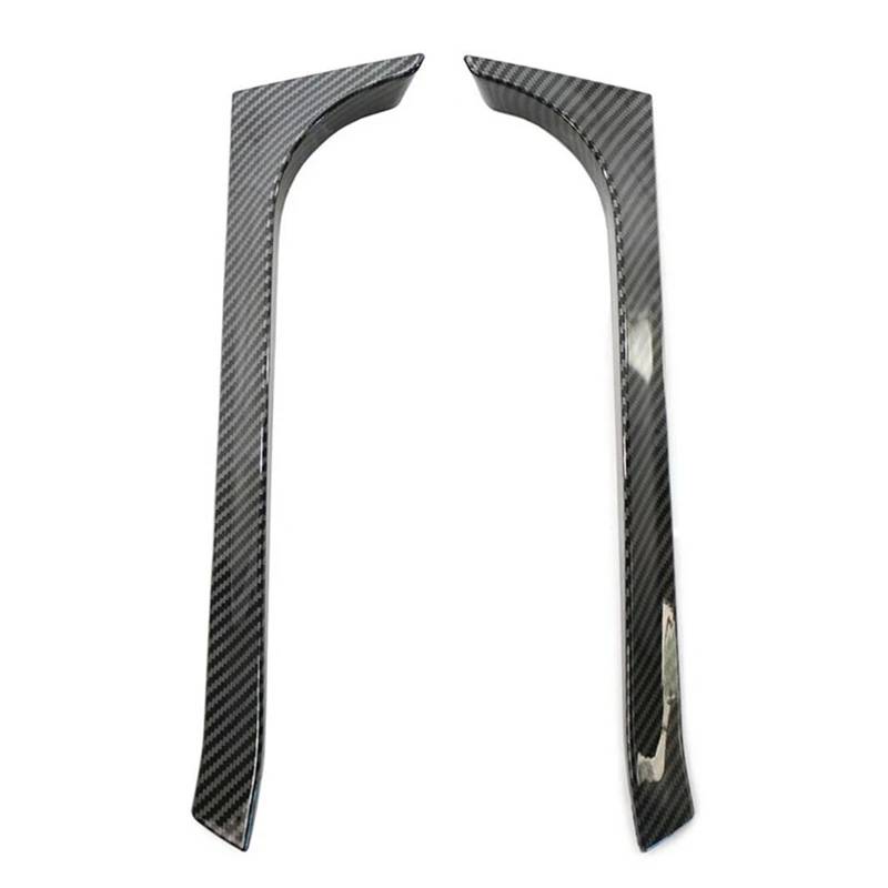 Heckscheiben-Seitenspoiler-Diffusor, Heckflosse, Flügelverkleidung, Außenteile, kompatibel mit VW Golf 6 MK6 GTI GTR GTD 2008 2009 2010 2011 2012(Carbon fiber) von BMKUUOSJ