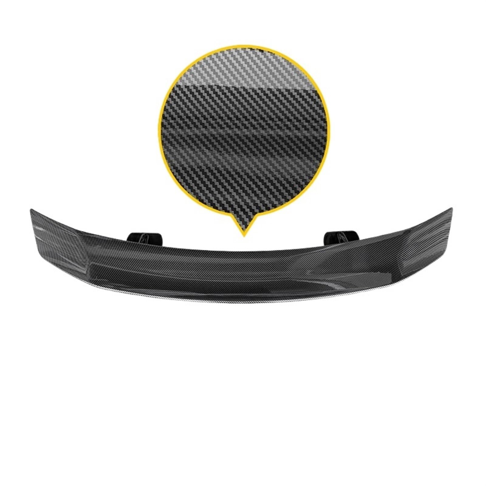 Kofferraumspoiler, universelle Carbon-Oberfläche, TC-Stil, Autozubehör, Heckflügel, kompatibel mit Hyundai Elantra 2012–2019(Carbon surface) von BMKUUOSJ