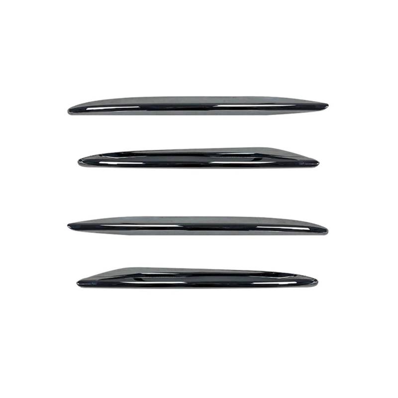 Kompatibel for Mercedes-Benz E-Klasse W213 E200 E260 E300 2016–2020. Frontstoßstangen-Splitter, Nebelscheinwerfer-Grill, Spoiler-Abdeckung, Lüftungsschlitz, Windmesser(Silver plating) von BMKUUOSJ