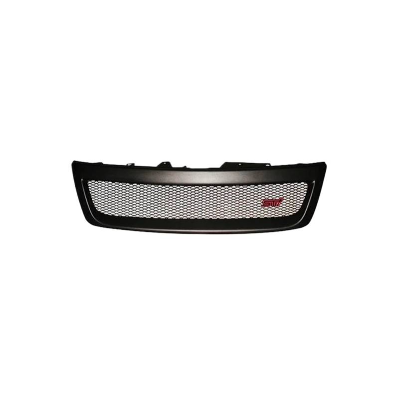 Kompatibel for Subaru 2009–2012 Forester, Frontstoßstange, Racing-Grills, schwarzer Carbon-Grill, Lufteinlass, Styling, Auto-Außen-Tuning-Zubehör(Matte Black) von BMKUUOSJ